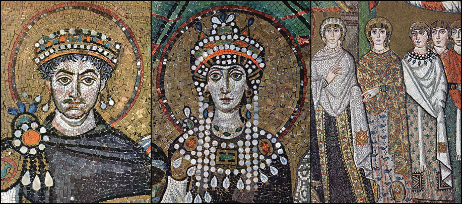 Giustiniano Teodora e Sorelle